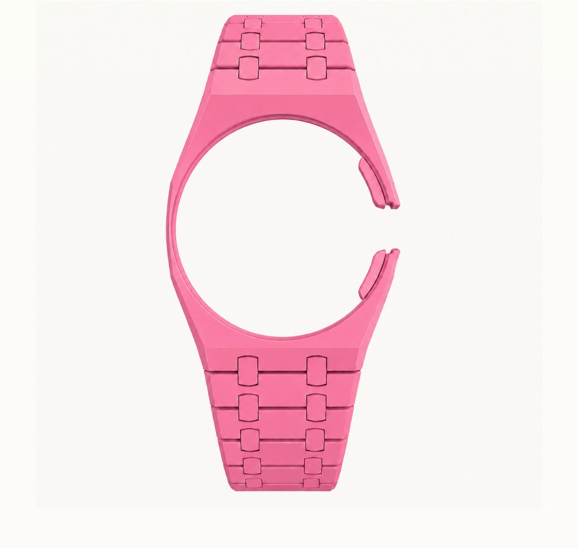 Pink AP x Swatch Pocket Watch Carrier