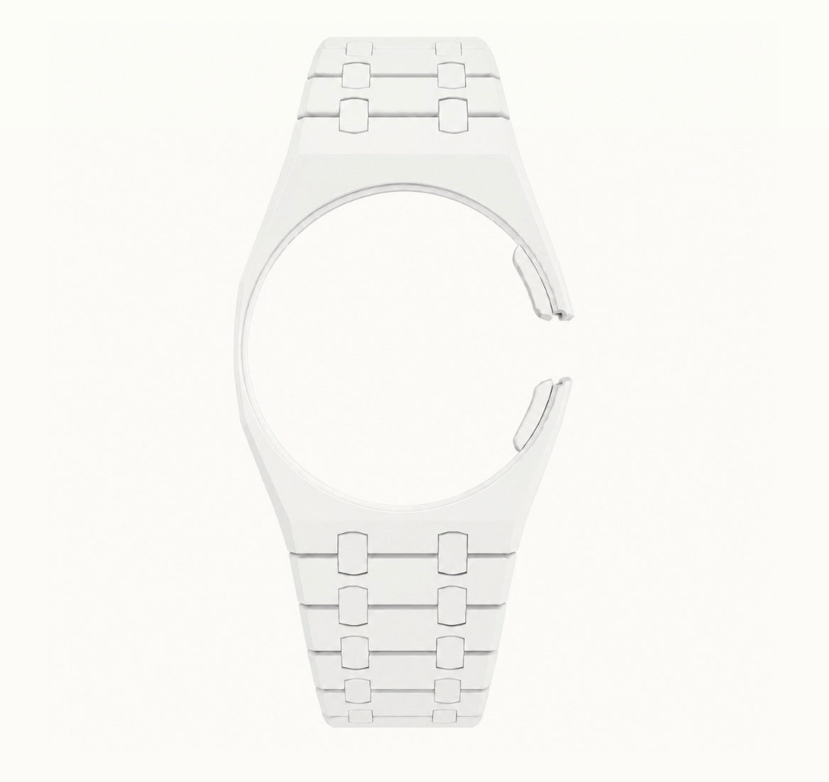 White AP x Swatch Pocket Watch Carrier